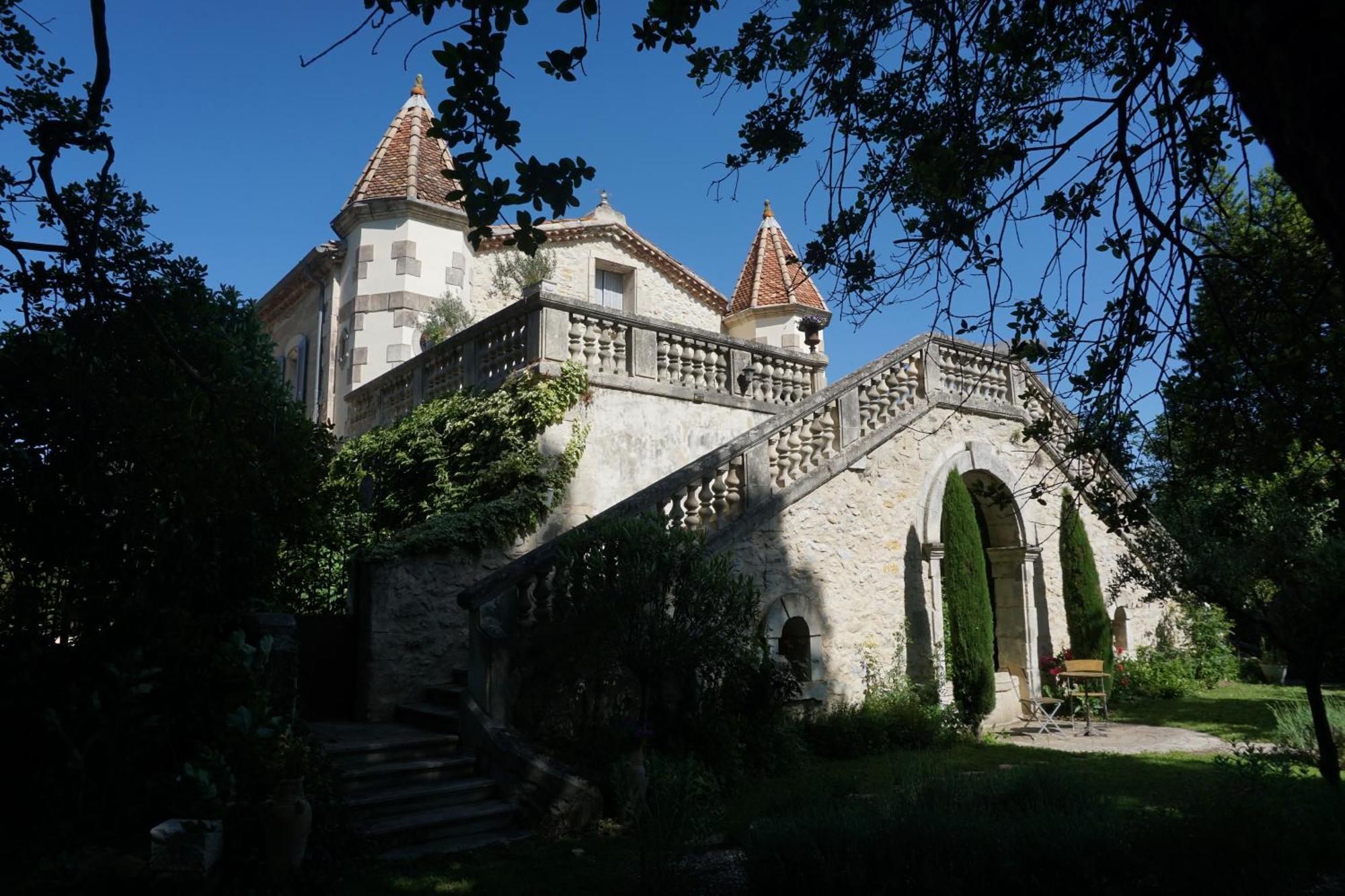 Les Deux Tours Bed and Breakfast Brignon Eksteriør billede