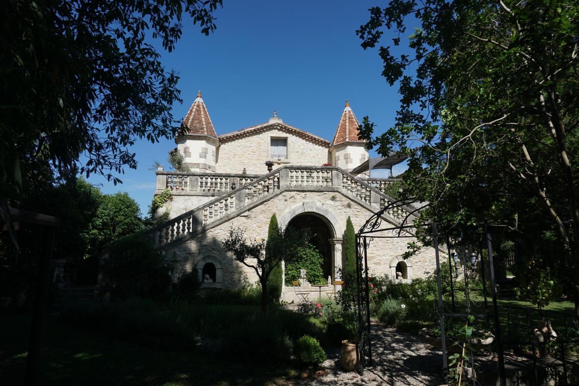 Les Deux Tours Bed and Breakfast Brignon Eksteriør billede
